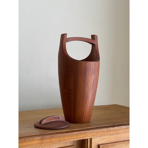 Vintage Dansk Teak Ice Bucket - Picture 2 of 4